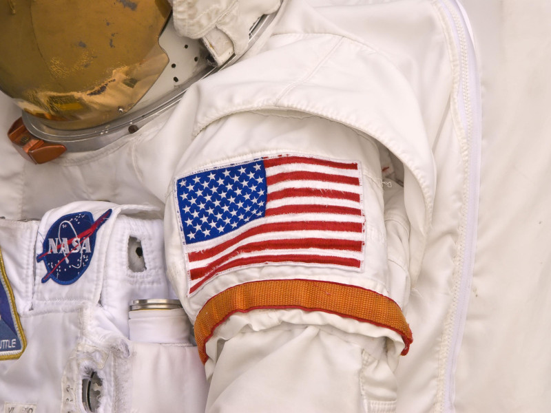 Traje espacial de astronauta de la NASA