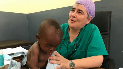 Fotografía de la misionera Ana María Gutiérrez Martínez