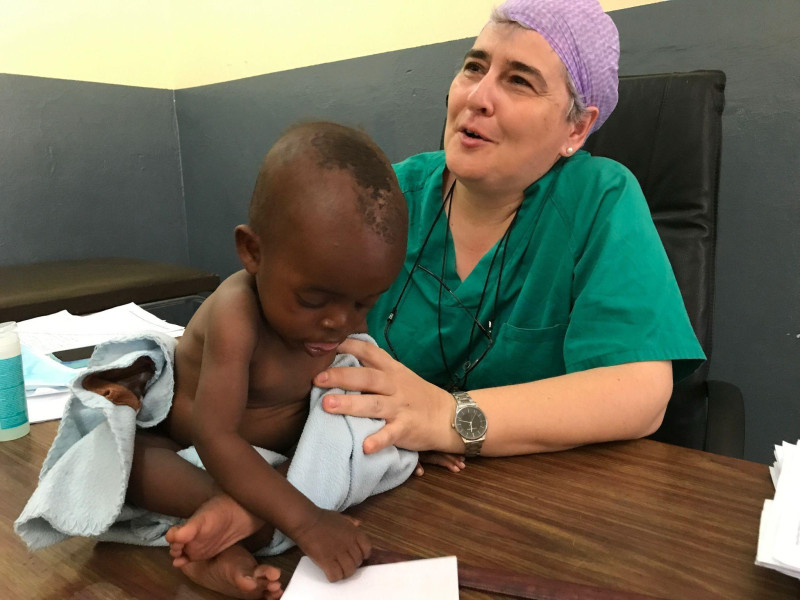 Fotografía de la misionera Ana María Gutiérrez Martínez