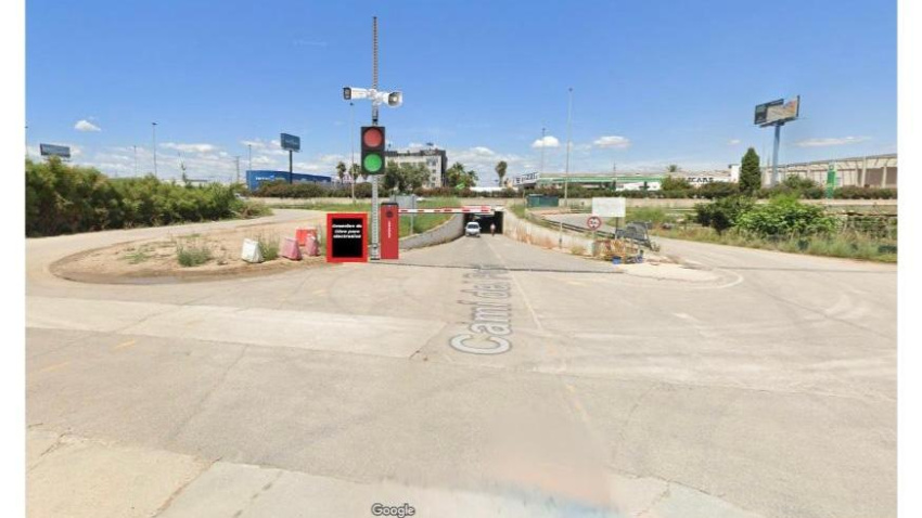 Túnel acceso al puerto.