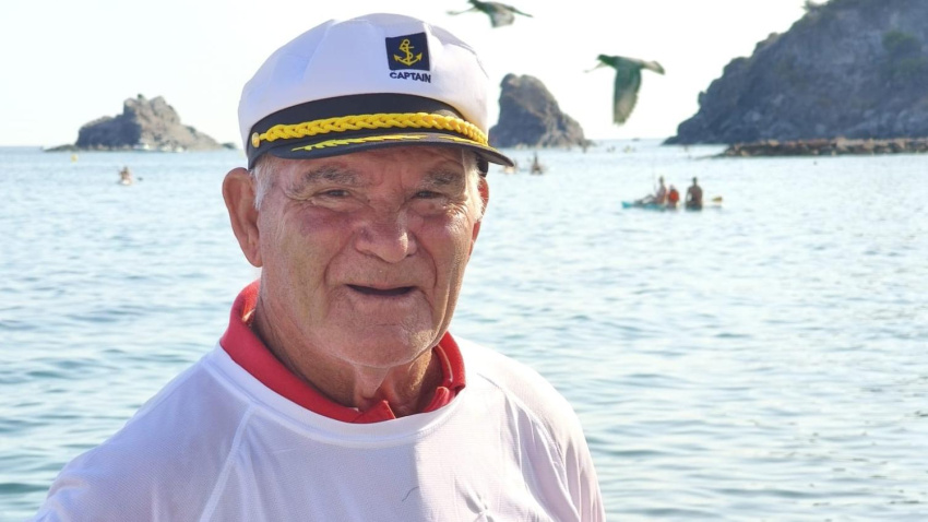 Disfrutamos de las hermosas imágenes de la recreación del "tiro del copo" en Almuñécar