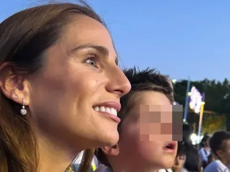 Mujer e hijo de Gonzalo Melero