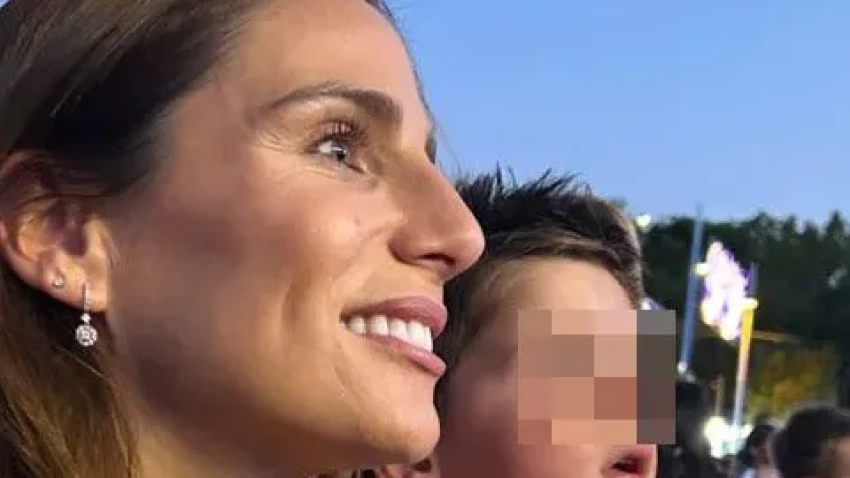 Mujer e hijo de Gonzalo Melero