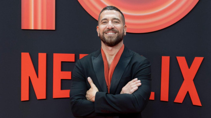 Raúl Tejón en photocall del aniversario de Netflix España