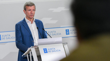 Alfonso Rueda, presidente de la Xunta de Galicia