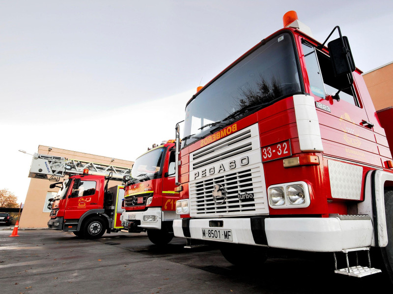 Camiones de bomberos