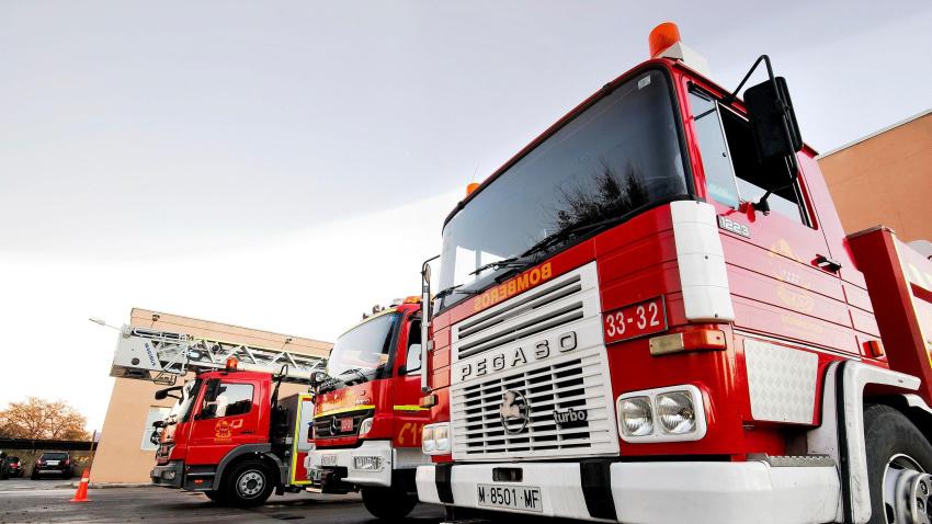 Camiones de bomberos