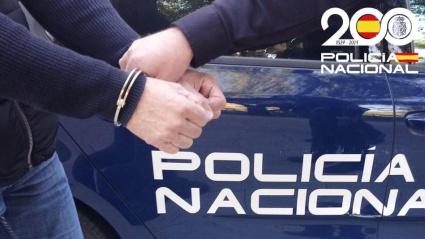 Arresto de la Policía Nacional