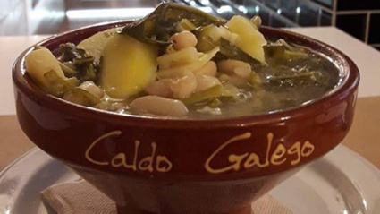 Caldo Gallego en el Café Bar París