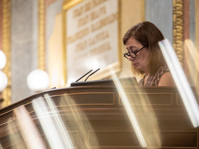 La presidenta del Congreso, Francina Armengol