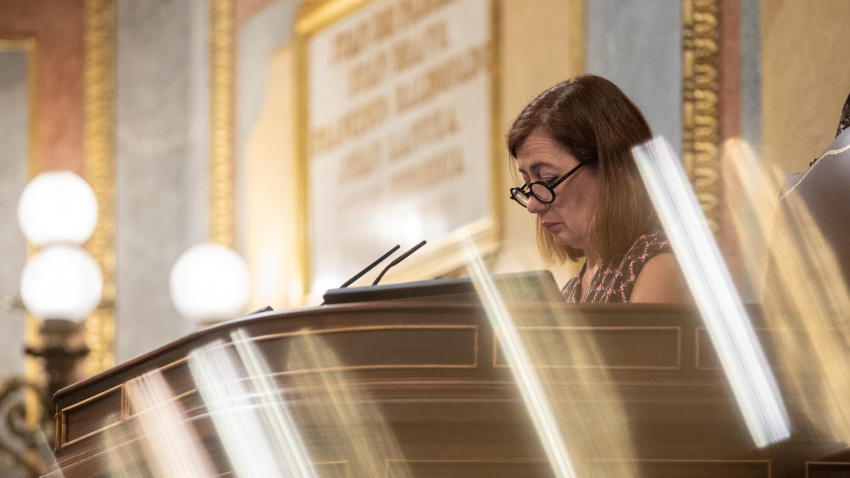La presidenta del Congreso, Francina Armengol
