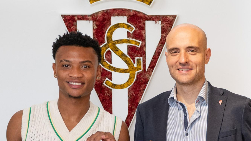 Óscar Cortés junto a David Guerra