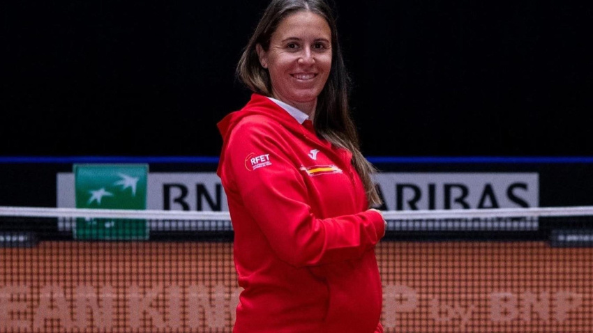 Anabel Medina ha sido seleccionadora española de tenis