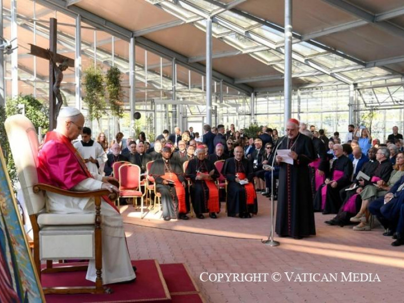 El Papa en Castelgandolfo