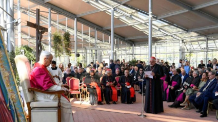 El Papa en Castelgandolfo