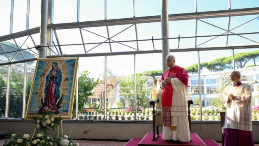El Papa en Castelgandolfo