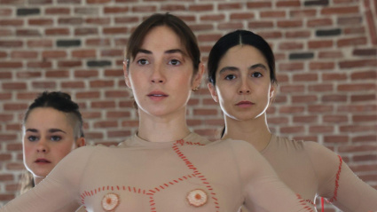 Foto del ensayo de Lake Machine antes de su estreno en el palacio