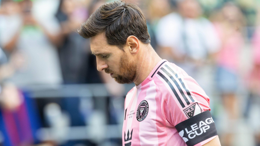 Messi, con el Inter de Miami