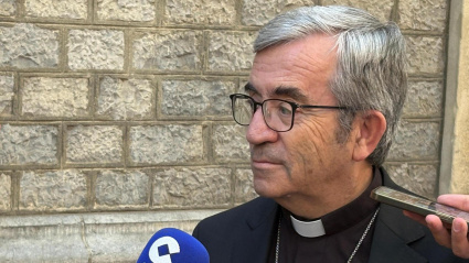 Monseñor Luis Argüello en Vitoria-Gasteiz