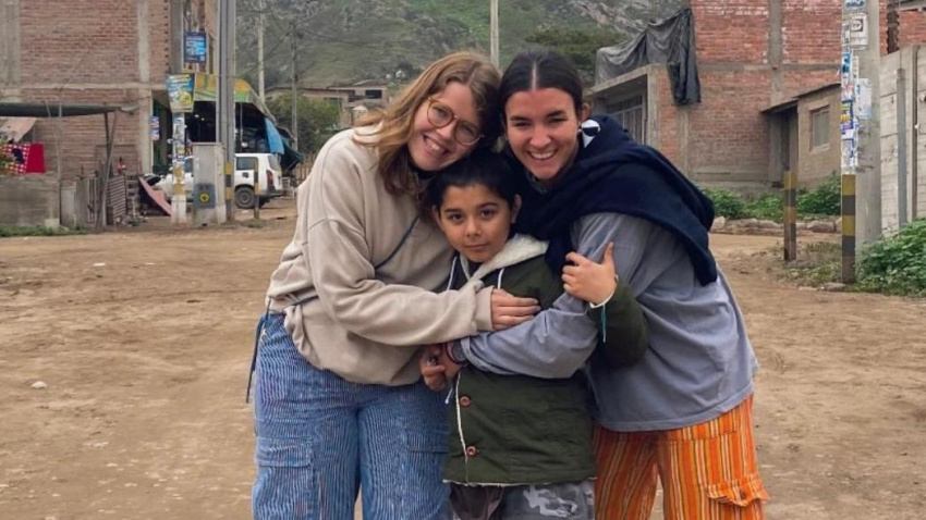 Marta e Isa en Perú