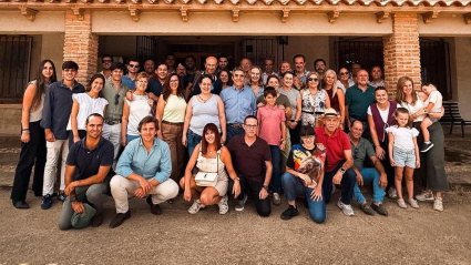 Los abonados de Las Ventas, en la finca Monteviejo de Victorino Martín