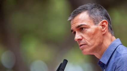 El presidente del Gobierno, Pedro Sánchez