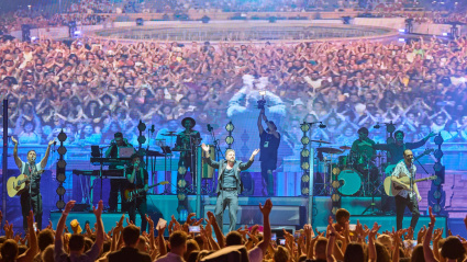 Concierto de Los Caños en el 'Icónica Santalucía Sevilla Fest' del pasado 15 de junio, que supuso el reencuentro del grupo