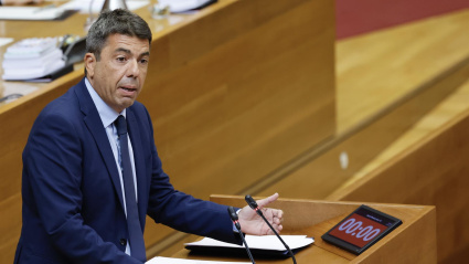 Carlos Mazón en el debate sobre el estado de la nación