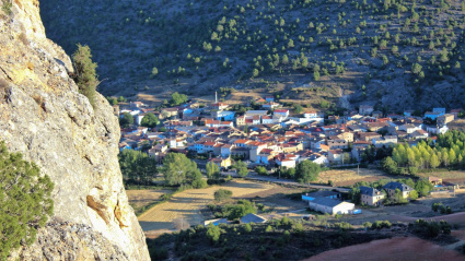 Vista de El Recuenco desde el Picazo