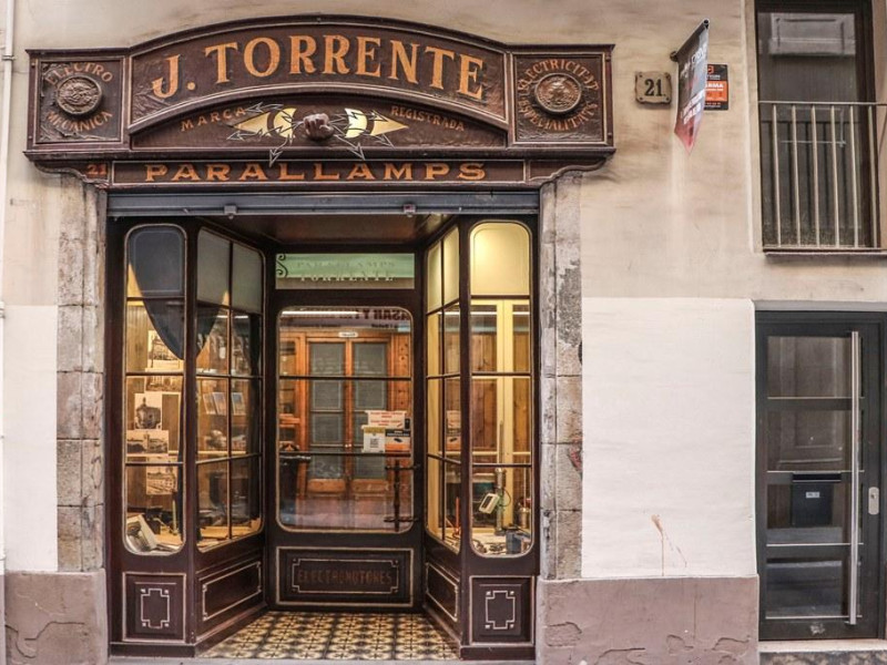 Entrada de la tienda
