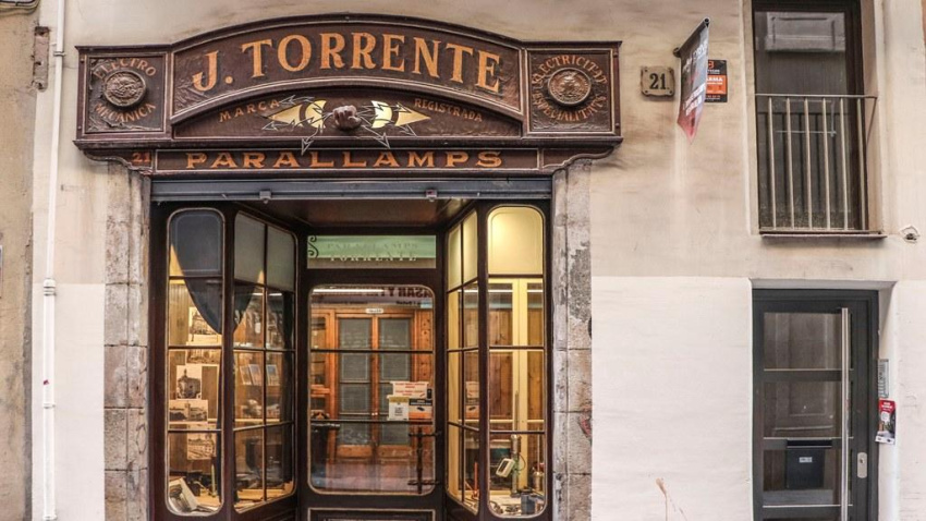 Entrada de la tienda