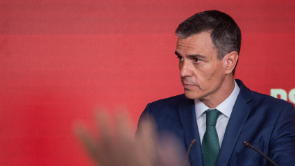 El secretario general del PSOE y presidente del Gobierno, Pedro Sánchez