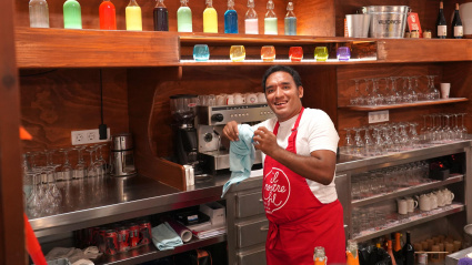 La experiencia en El Nostre Fil contrasta radicalmente con situaciones que ha vivido en el pasado