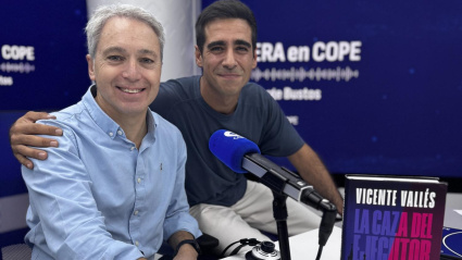 Vicente Valles con Alberto Herrera, en 'Herrera en COPE'
