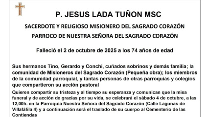 Valladolid despide a Chuso, un sacerdote cercano y lleno de bondad