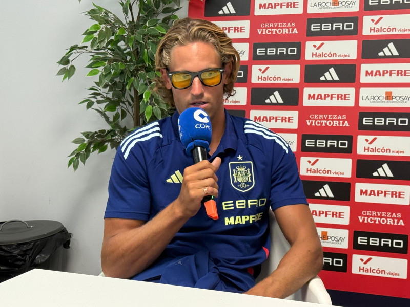 Marcos Llorente con Juanma Castaño, en El Partidazo de COPE