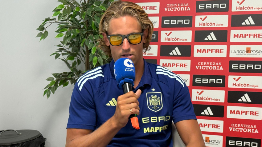 Marcos Llorente con Juanma Castaño, en El Partidazo de COPE