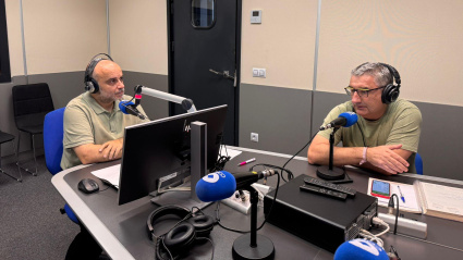 Rafa De la Torre junto a Jaime Del Olmo