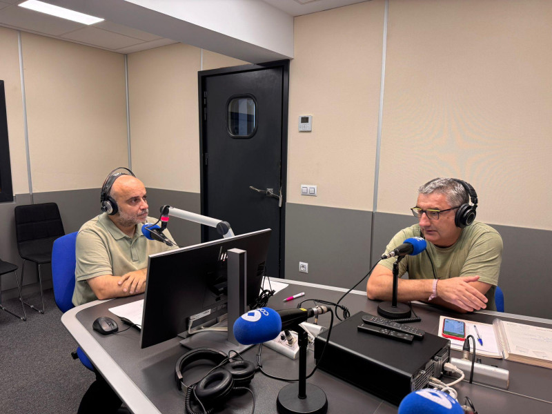 Rafa De la Torre junto a Jaime Del Olmo