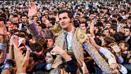 Morante de la Puebla, a hombros en Las Ventas