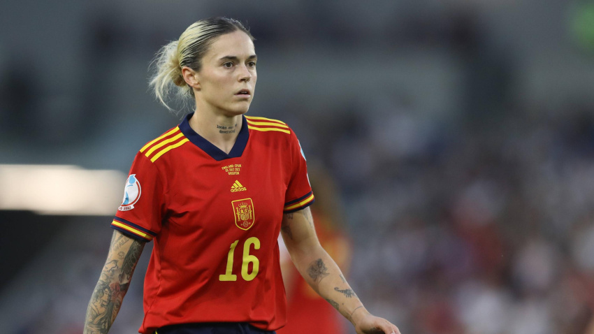 La Eurocopa de 2022 fue el último torneo que Mapi León disputó con la Selección Española.