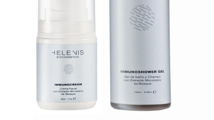 Immunocream e Immunoshower Gel de Helenis Biocosmetics