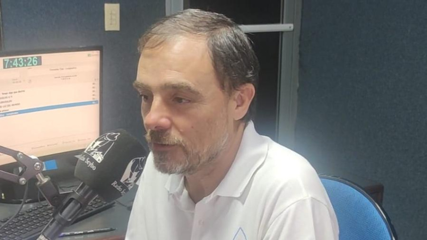 Miguel Ángel Gullón en Radio Seybo.