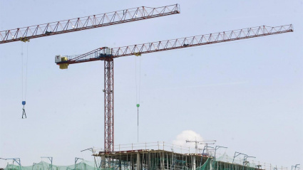 Recurso viviendas en construcción. Obras de edificios.