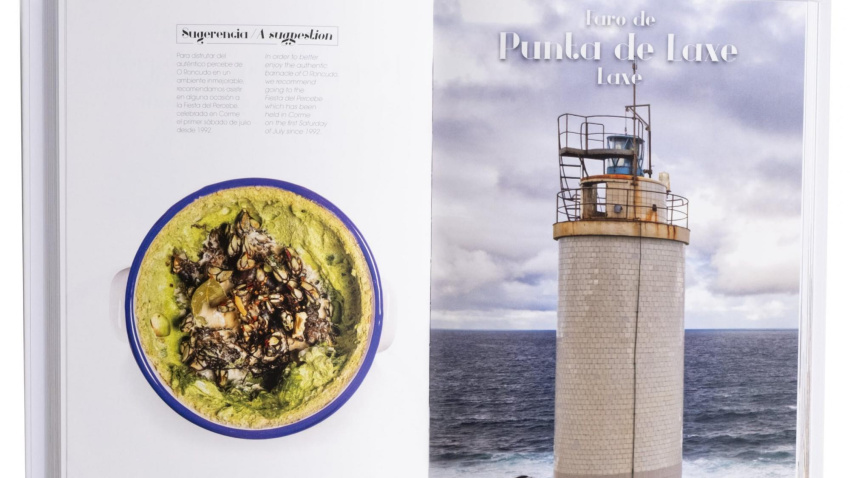 Una de las páginas de La guía de la luz de Adolfo Enríquez