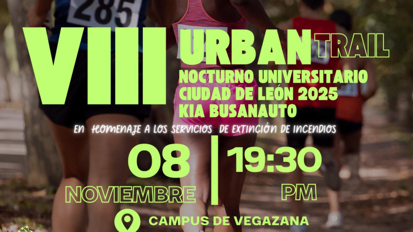 VIII Urban Trail Nocturna Universitaria Ciudad de León Kia Busanauto