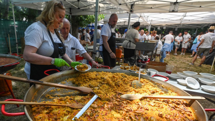 Cientos de personas participan en el acto tradicional de la Festividad del Curpillos