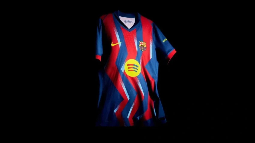 Así será la cuarta equipación del Barcelona para esta temporada.