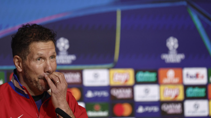 Simeone en rueda de prensa previa al partido contra el Inter de Milán