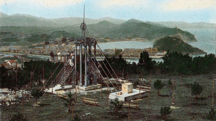 Imagen del transbordador inventado por Torres Quevedo